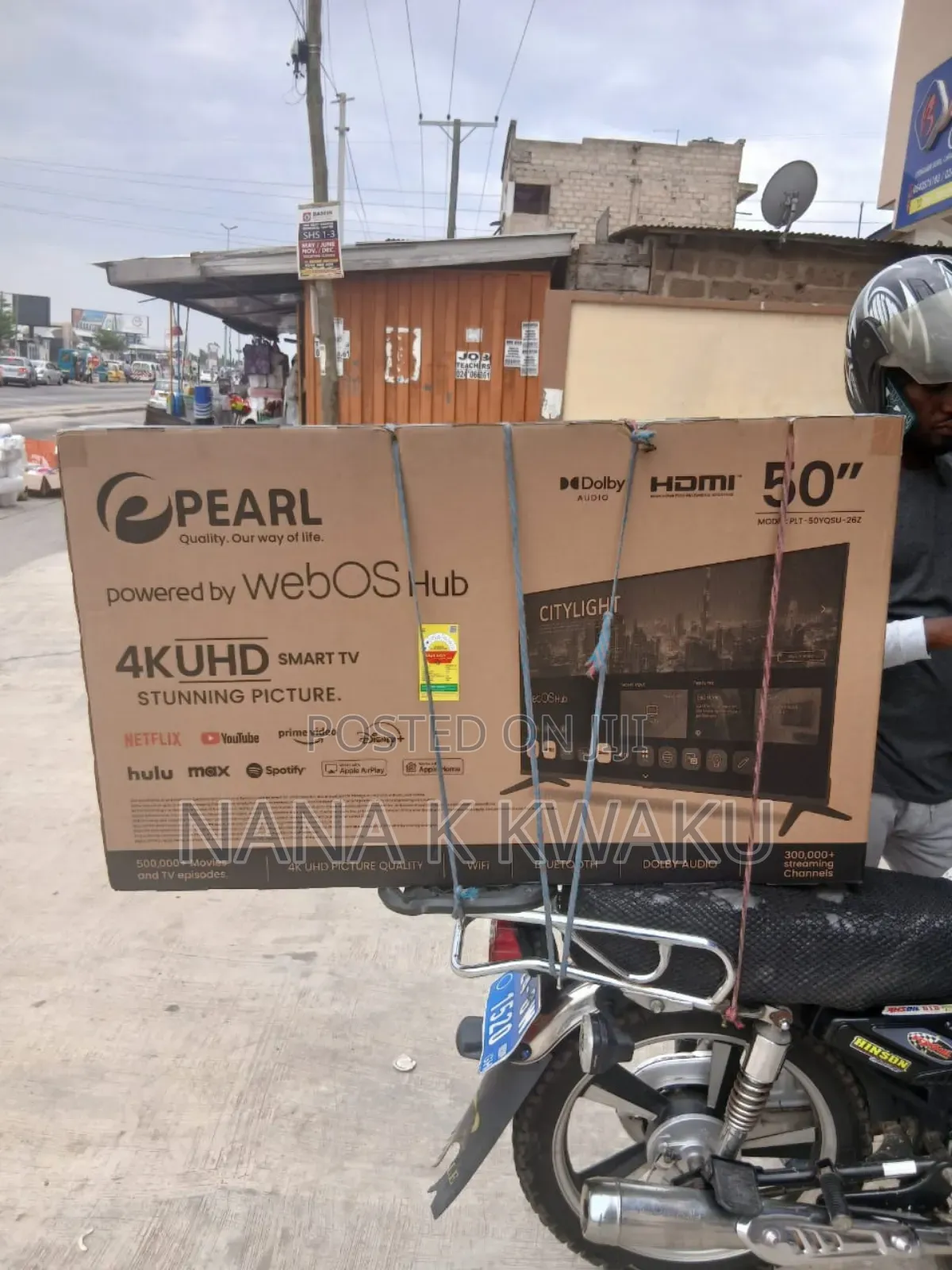 Top Quality Pearl 50inches Uhd Smart Tv