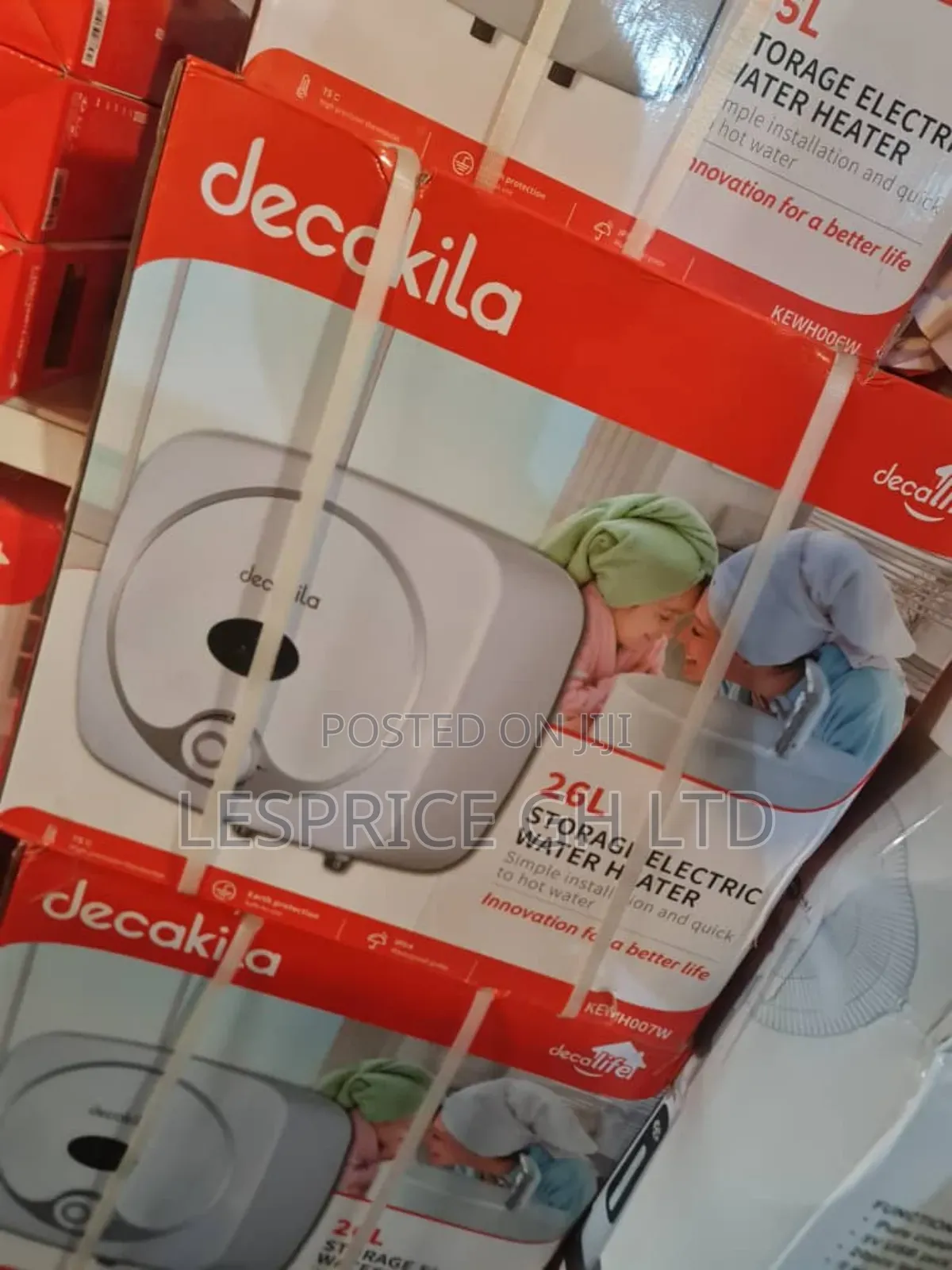 1500w Water Heating Power: Decakila 26l