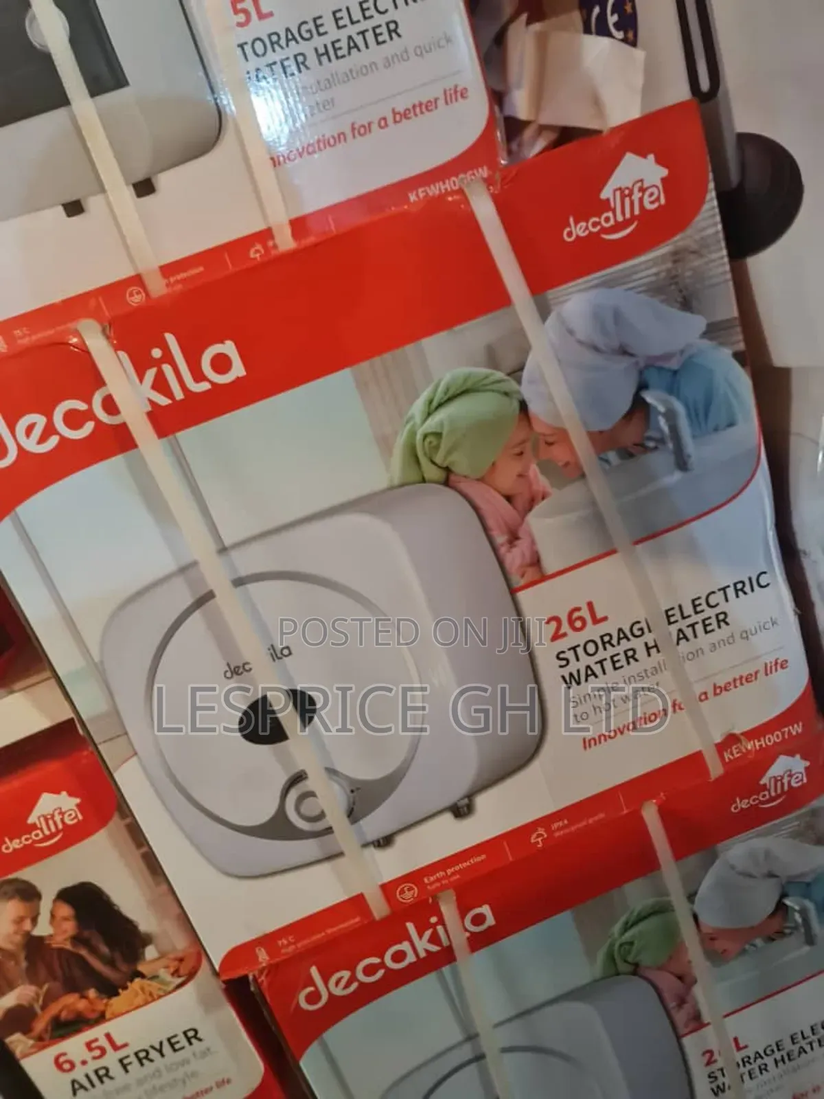 Family Size Water Heater: 26l Decakila