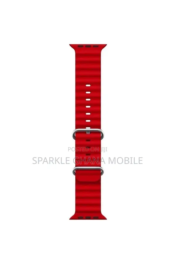 Red Ocean Apple Watch Strap