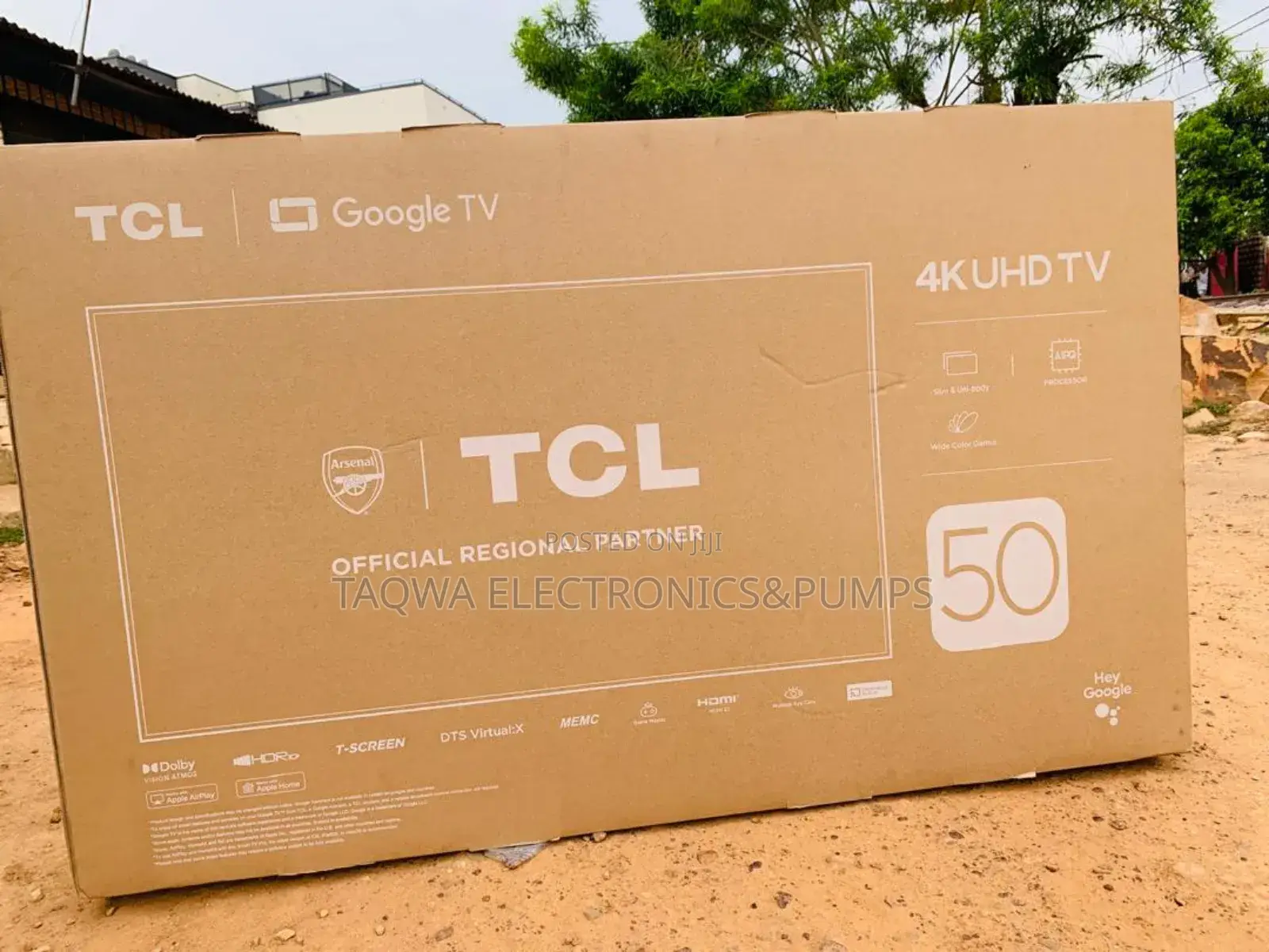 P755 - TCL 50inch Uhd Smart Television