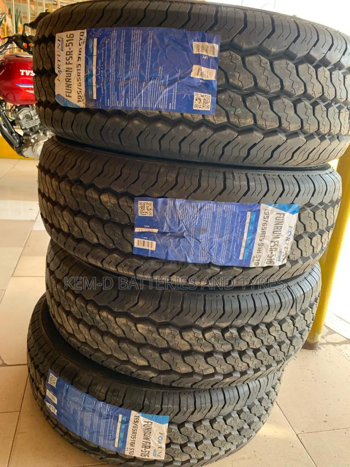 195/65r15 Fortune Tyres - Free Delivery or Fixing