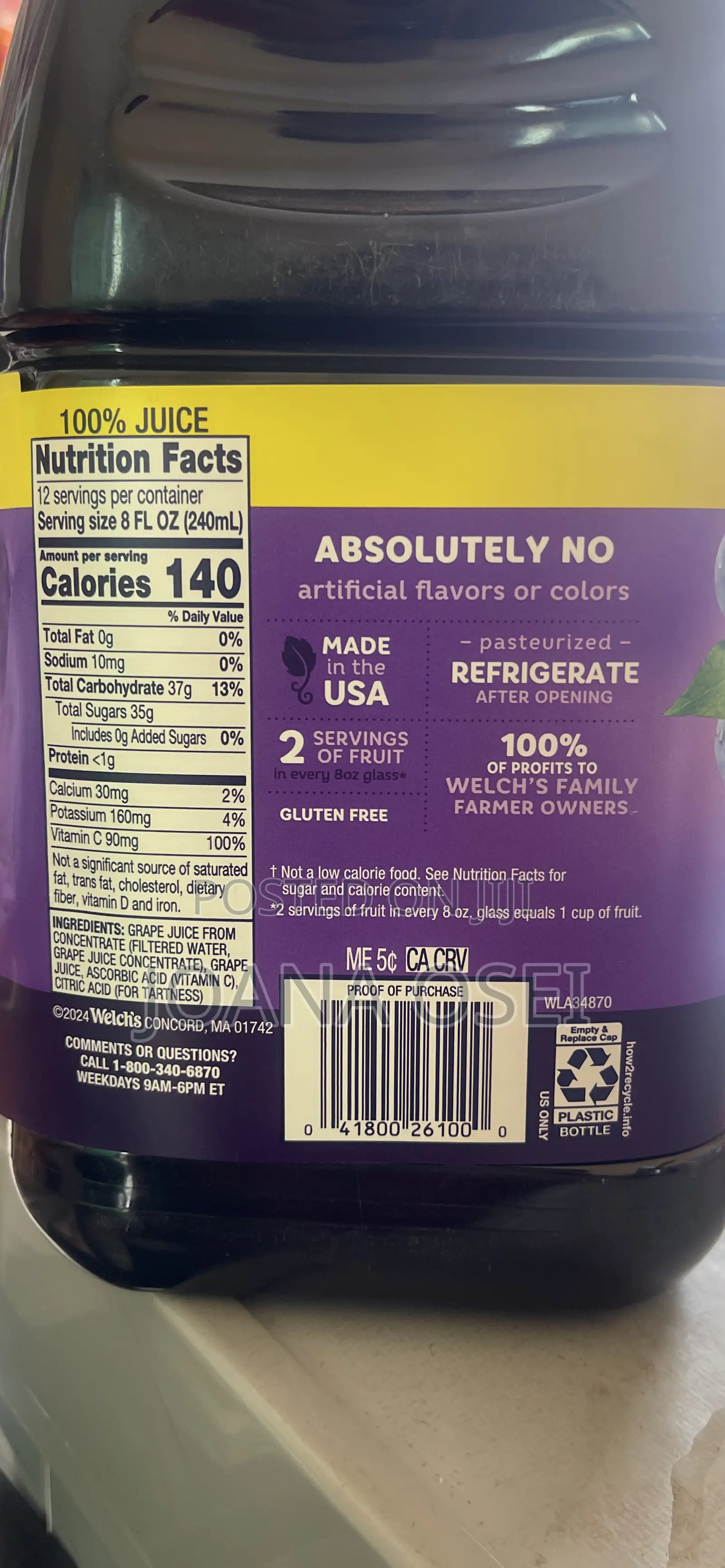 Welch Grape Juice
