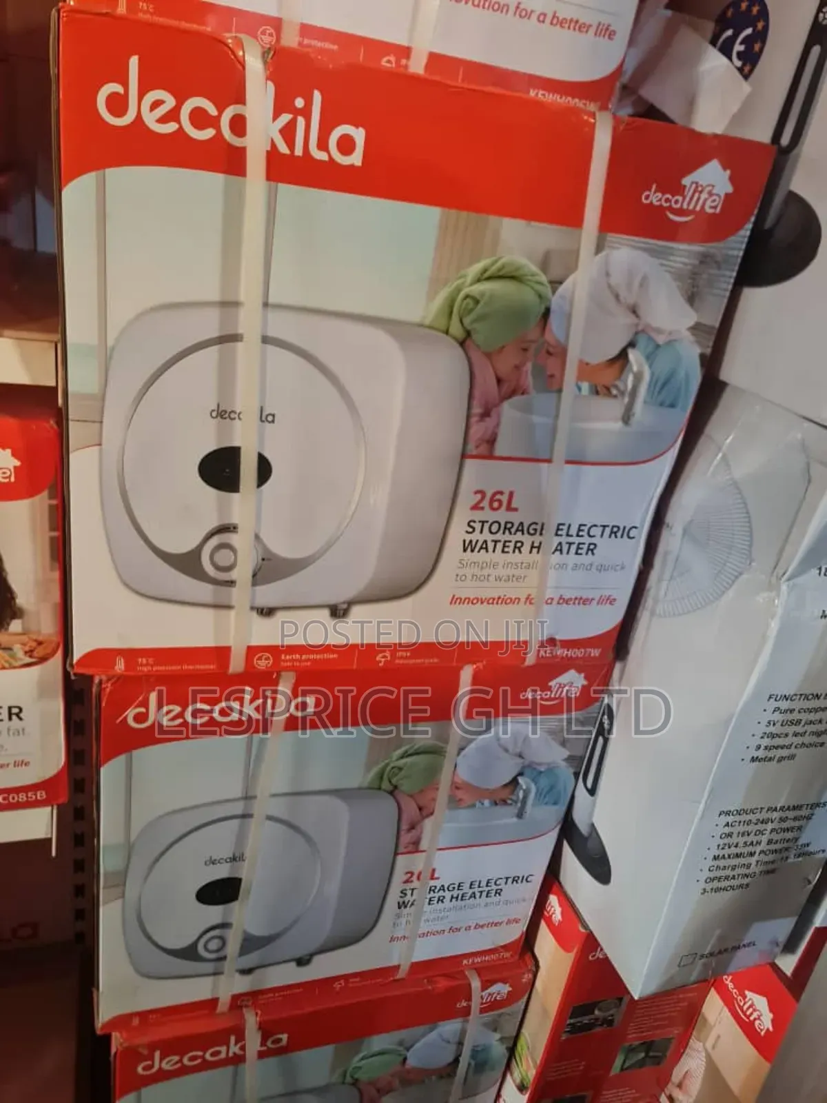 Decakila 26l Electric Heater - Ipx4 Waterproof Design