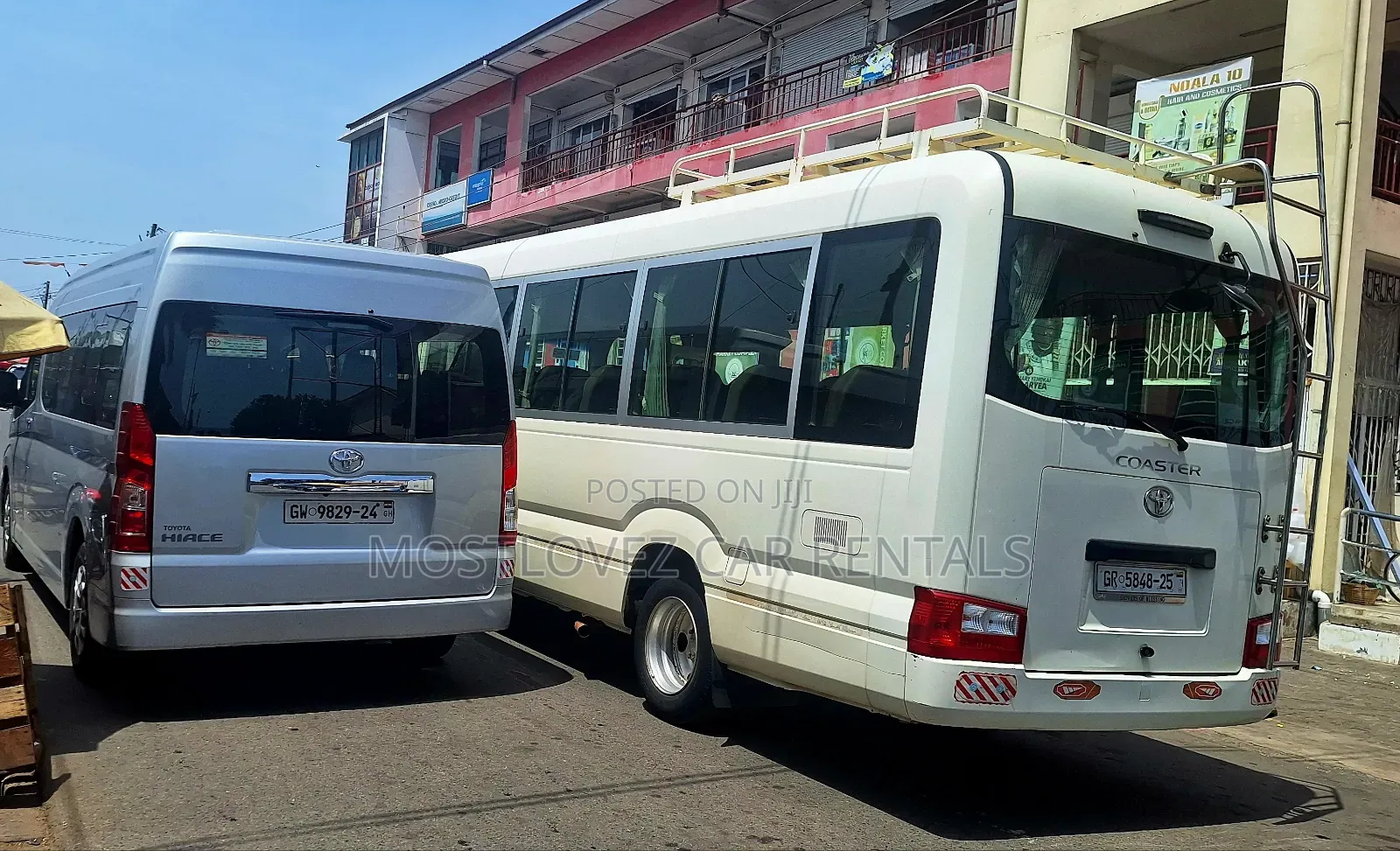 Rent a Car - Toyota Coaster 28 Seat for Rent in Ghana