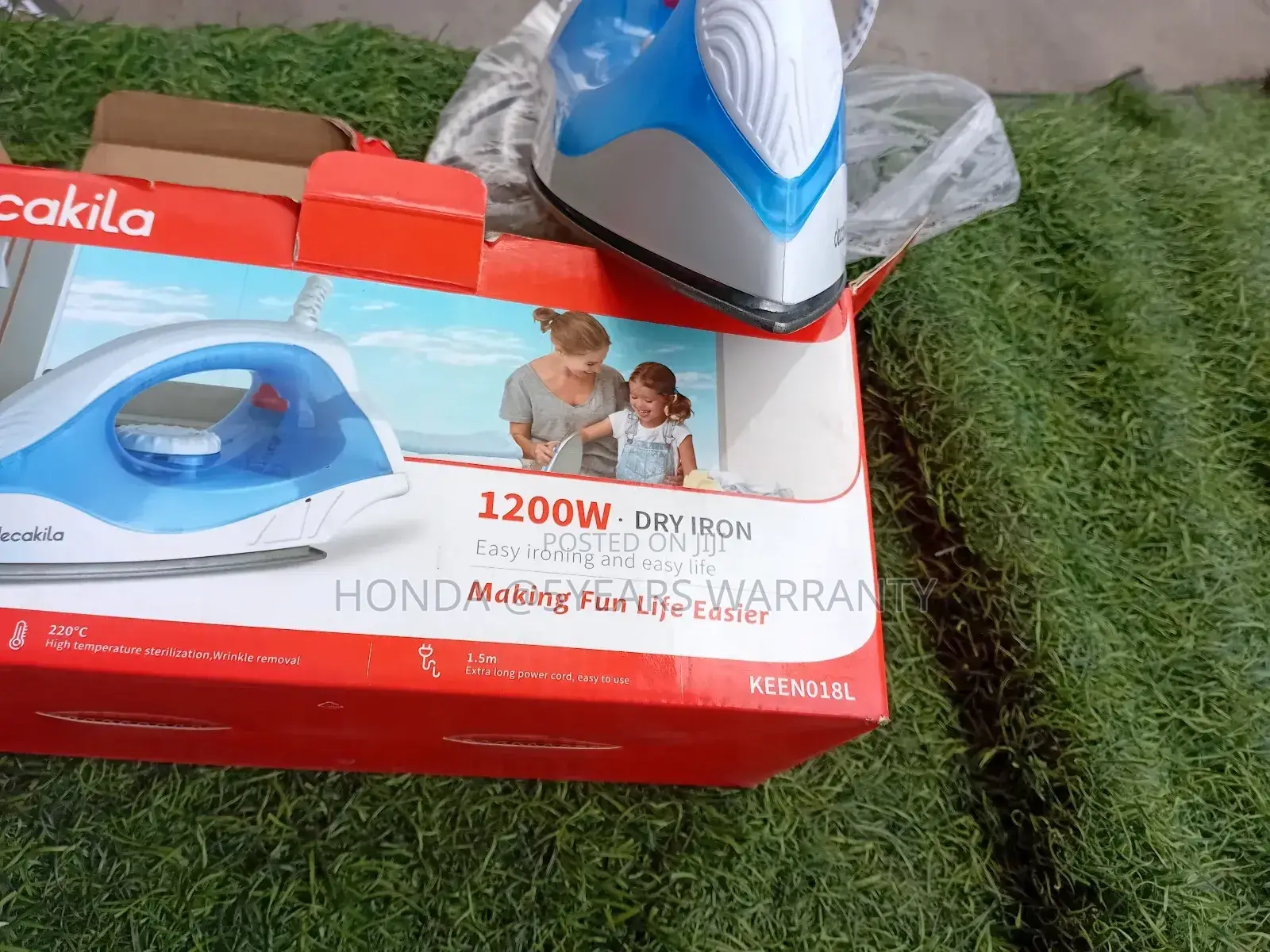 Cozy Decakila 1200w Dry Iron Long Power