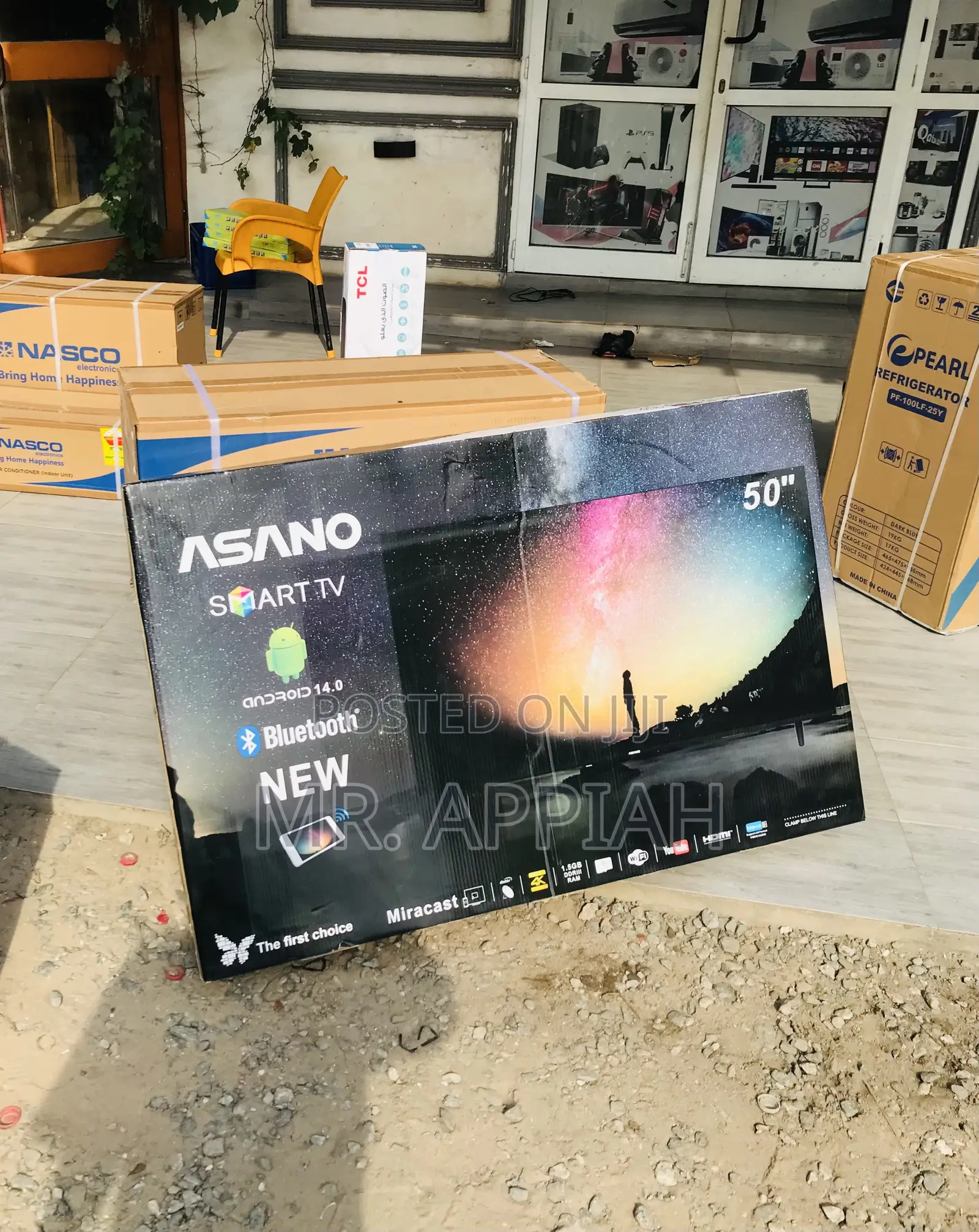 Check Out Asano 50 Inch Uhd Smart Screen Television.