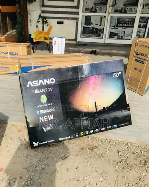 Check Out Asano 50 Inch Uhd Smart Screen Television.