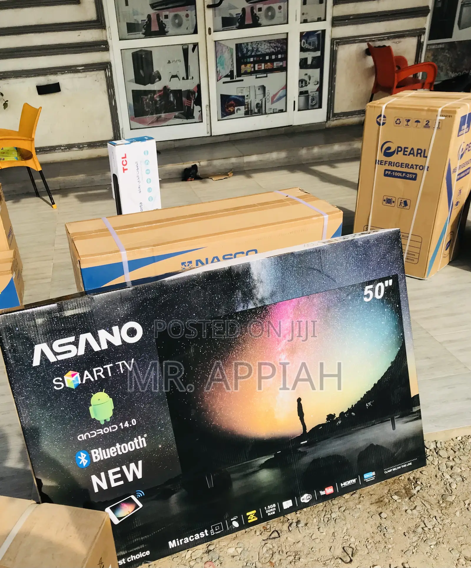 Check Out Classic Asano 50” Uhd Smart Television.