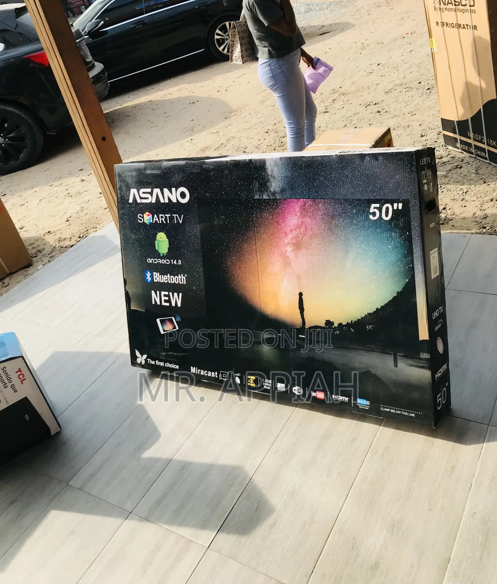 Check Out Classic Asano 50” Uhd Smart Television.