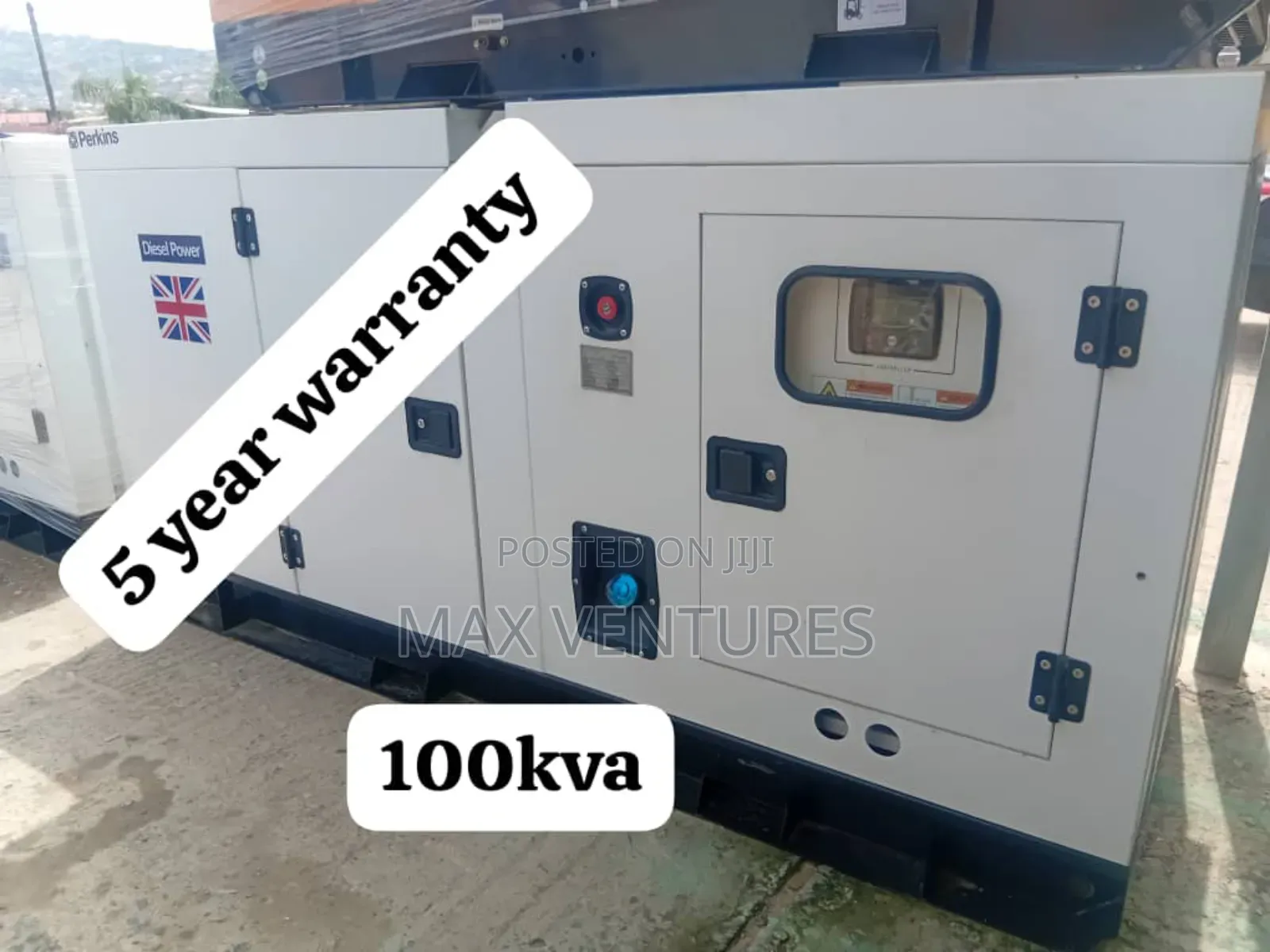 Diesel Power 100kva Perkins Diesel Generator 100kw Pushstart