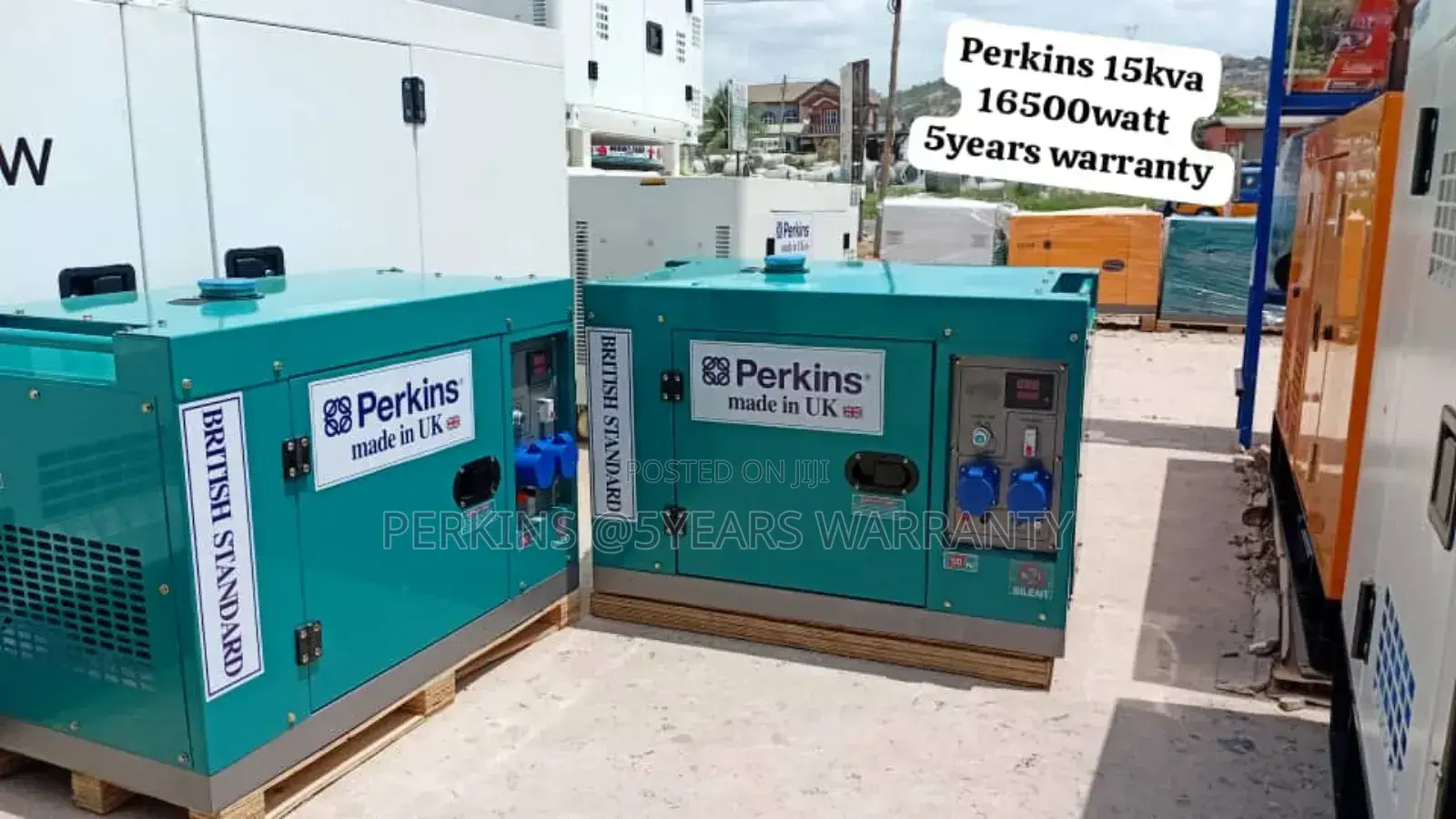 Diesel Drive Perkins 15kva 16500watt Generator 15kva