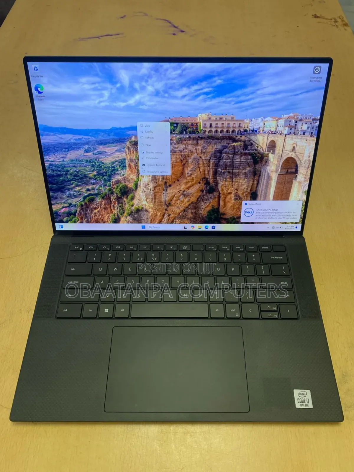 New Laptop Dell XPS 15 24GB Intel Core i7 SSD 1T