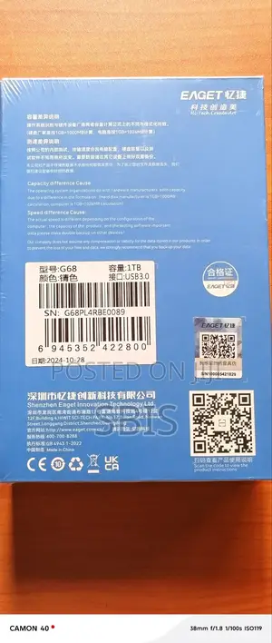 Eager External Hard Drive 1tb