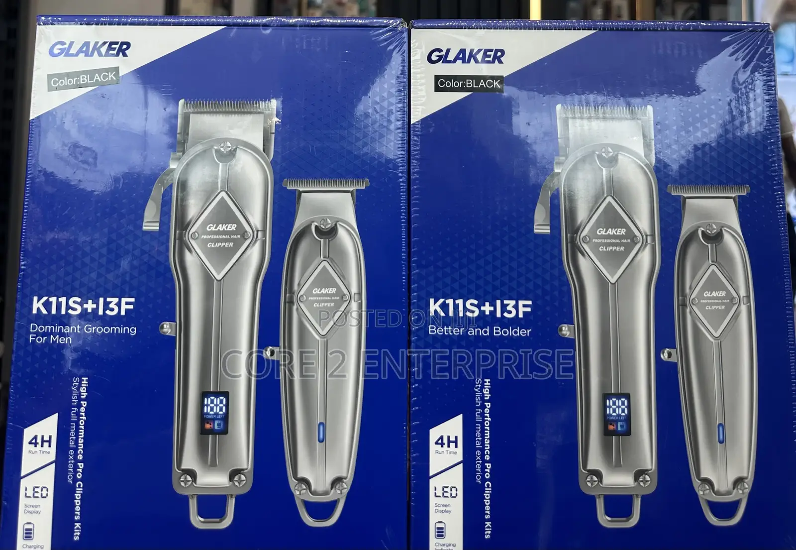 Glaker K11s + I3f – Better and Bolder Grooming