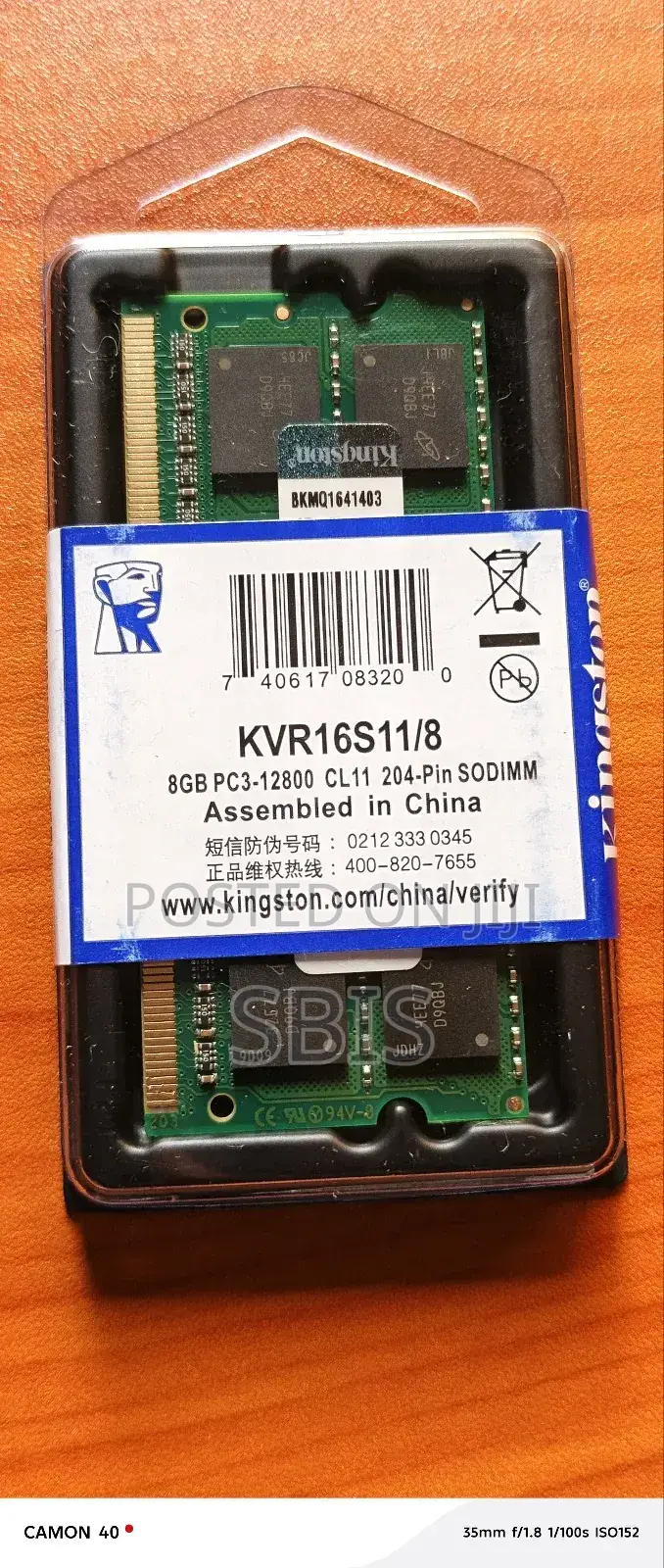 Kingston Pc3 8gb Laptop