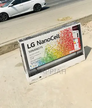 Check Out Original Lg 50nano75 50” Nanocell Smart Tv, Black