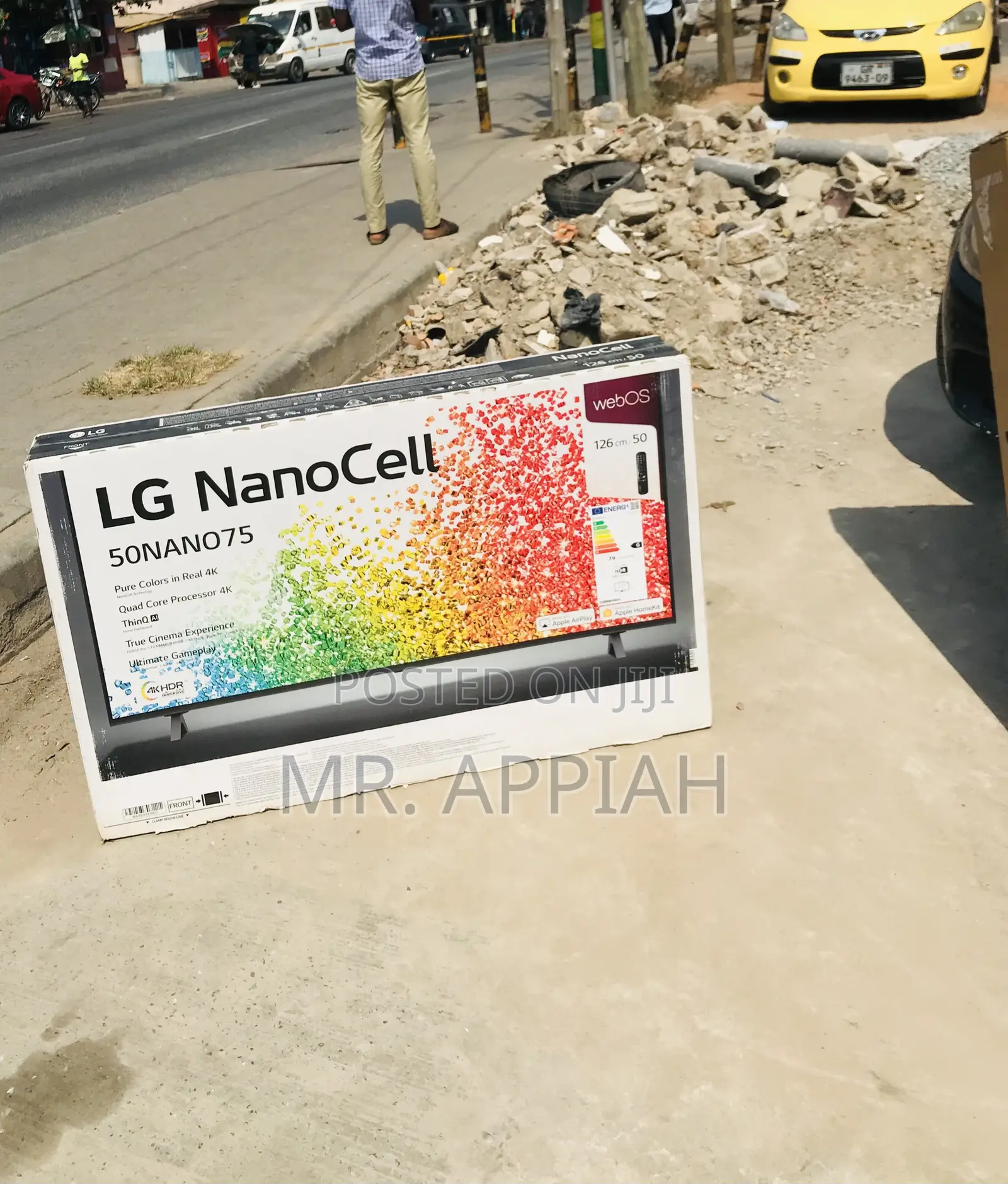 Check Out Original Lg 50nano75 50” Nanocell Smart Tv.