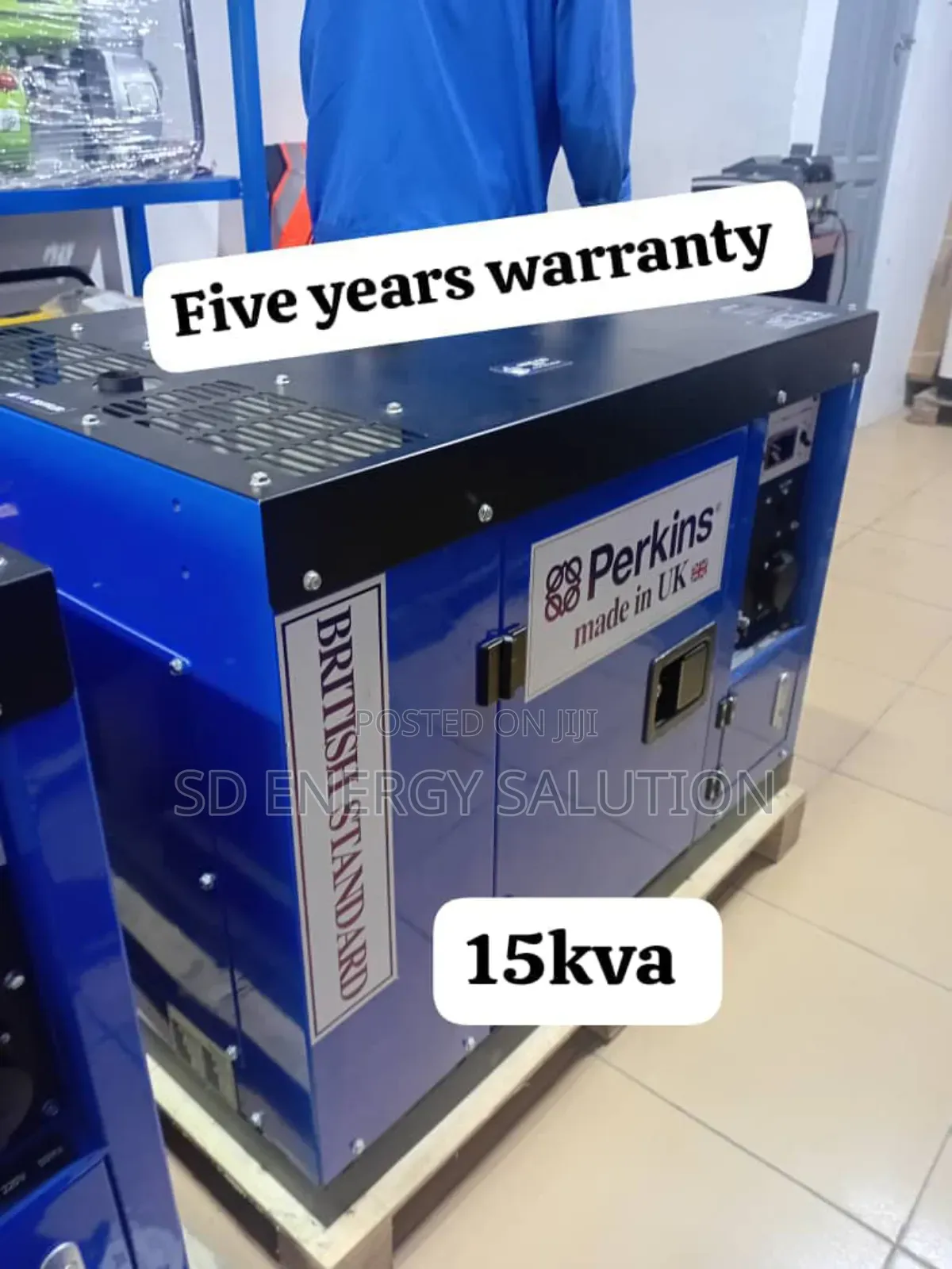 Turbo Charge 15kva 16500watt Perkins Diesel Generator
