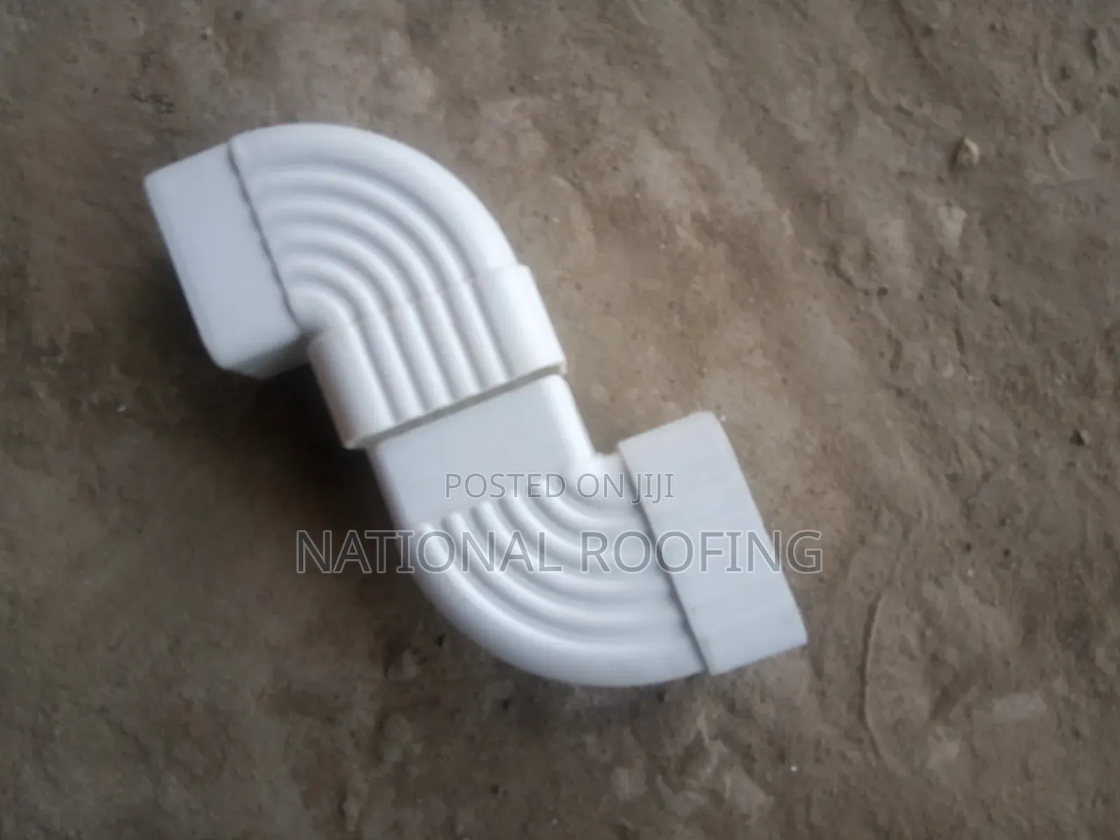 Accessories of PVC Rain Gutter and Downspout.