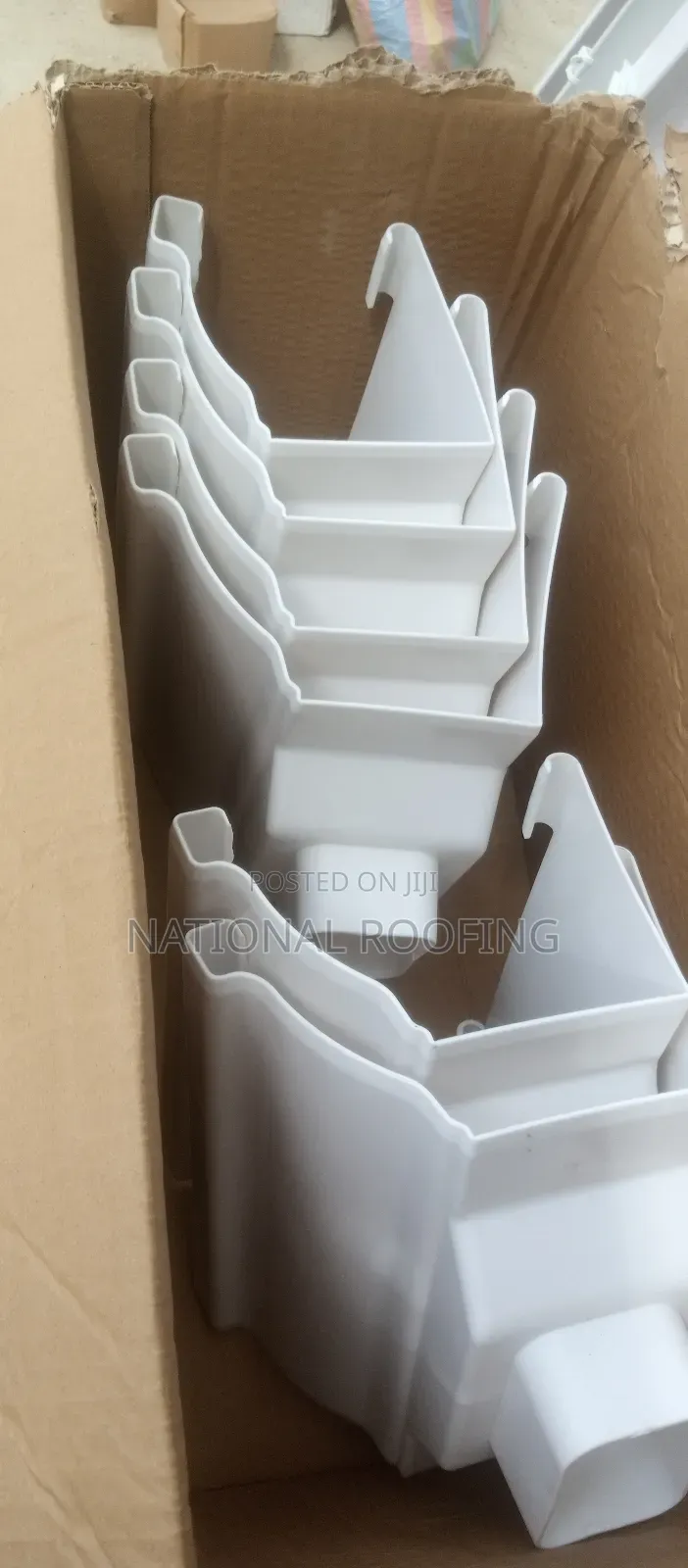 Rain Gutter Profile and Down Pipes