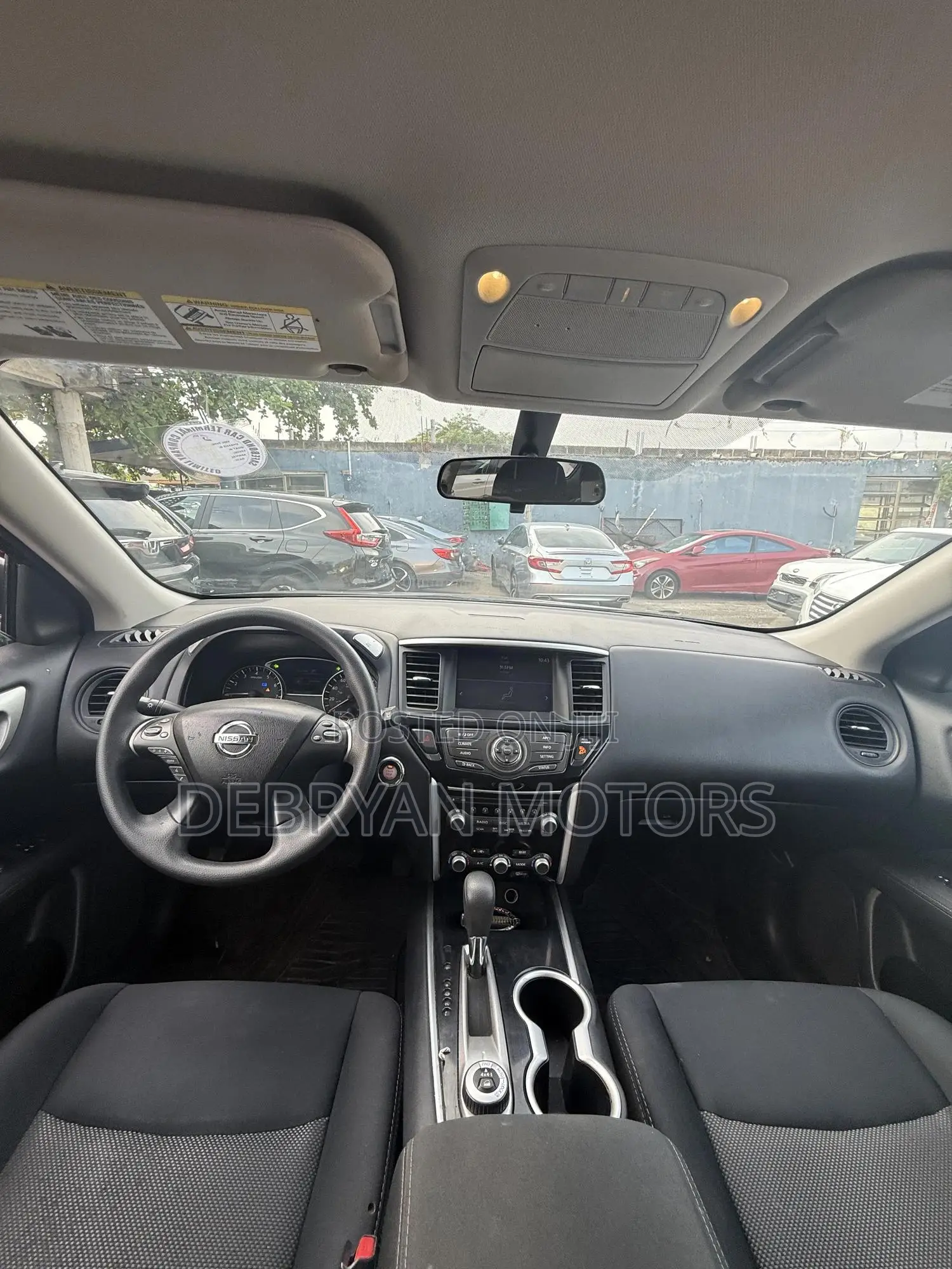 Nissan Pathfinder S 4dr 4x4 (3.5L 6cyl) 2017 Black