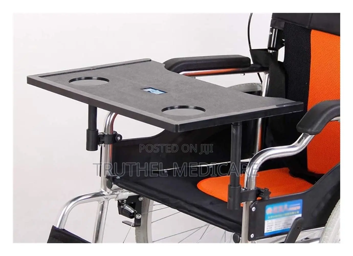 Executive Wheelchair(Long Back, Commode, Eating Tray Table)
