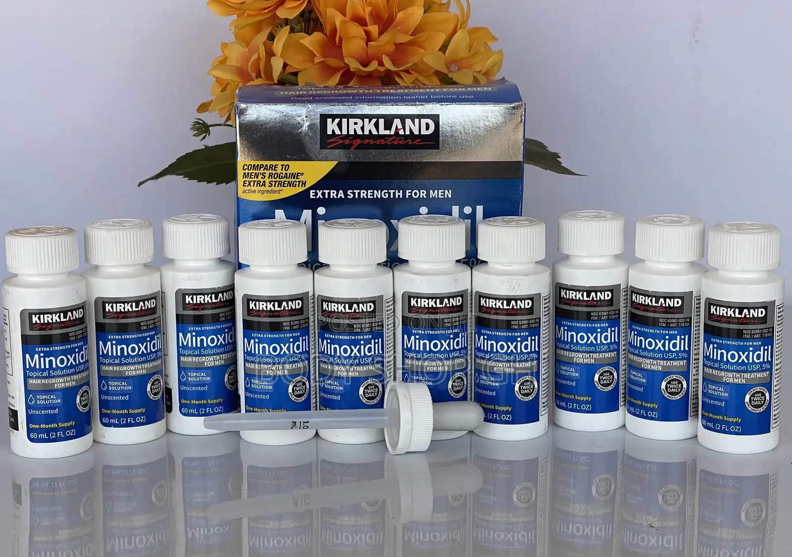 Original Kirkland Minoxidil Beard and Hair Booster Undiluted
