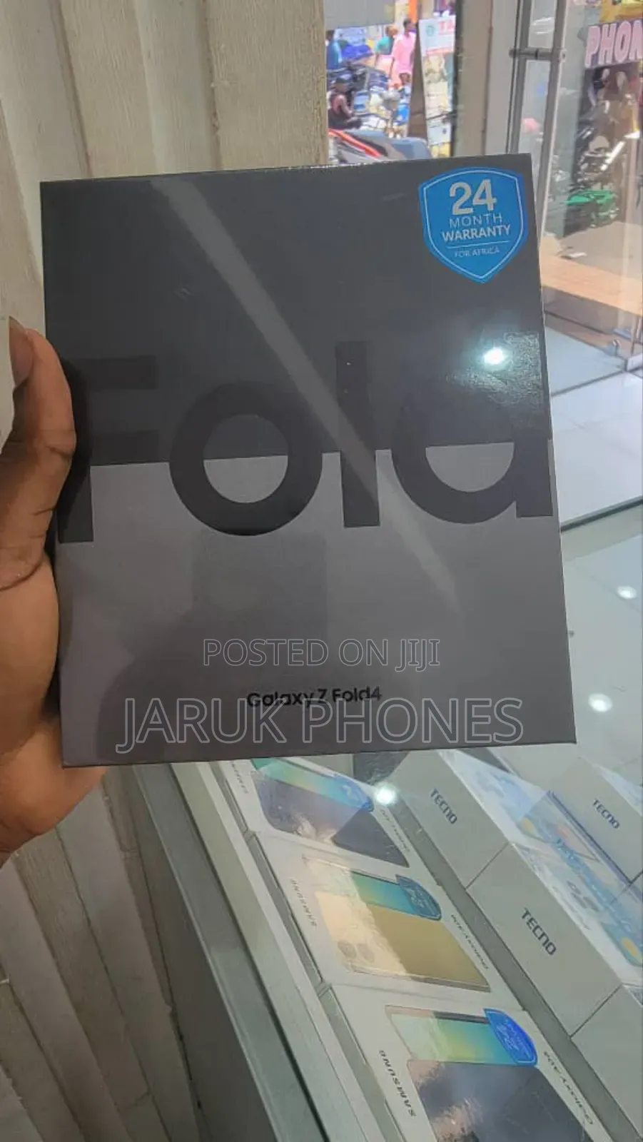 New Samsung Galaxy Z Fold4 256 GB Black