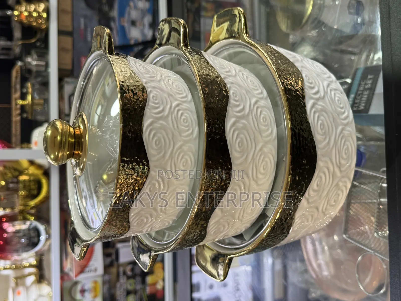 3pcs Ceramic Serving Bowls Set