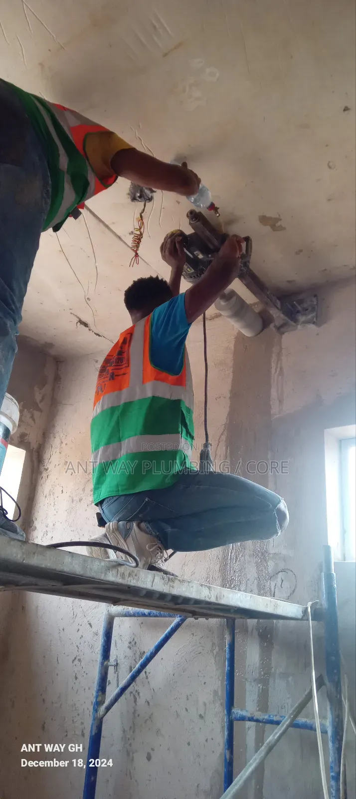 Core Drilling of Holes