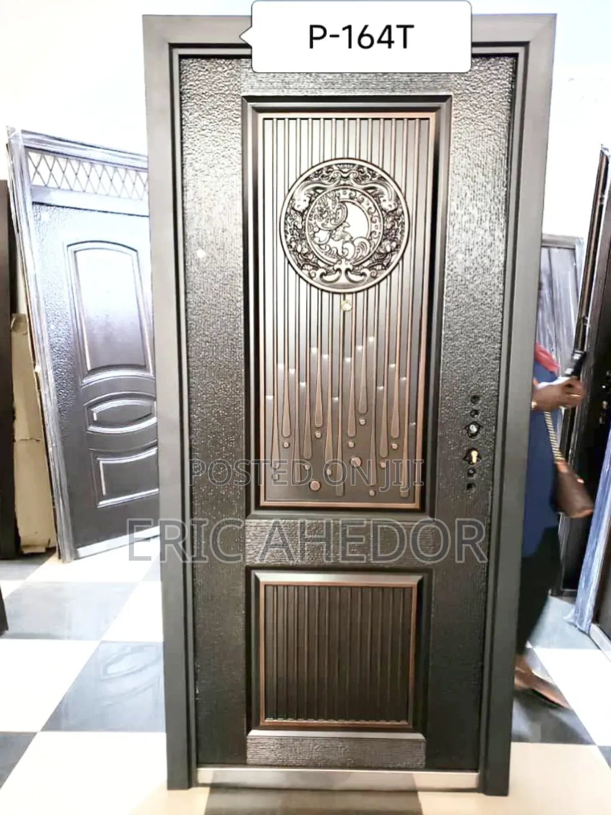 Rustproof Security Door and Accessories Single Door