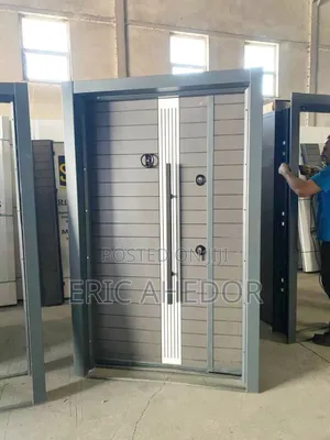 Galvanized Heavy Duty Security Door and Accessories Oh