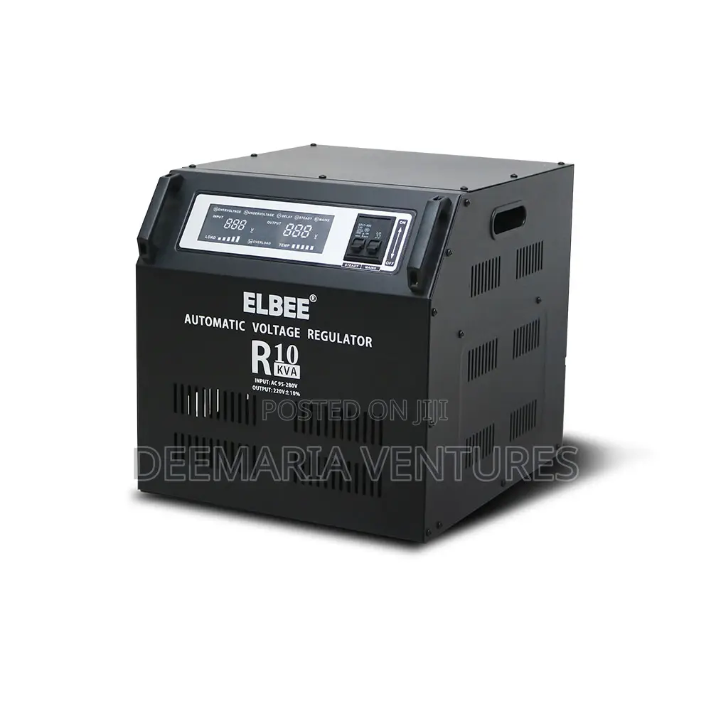 Elbee 10kva(10,000w) Automatic Voltage Regulator Stabilizer – R10