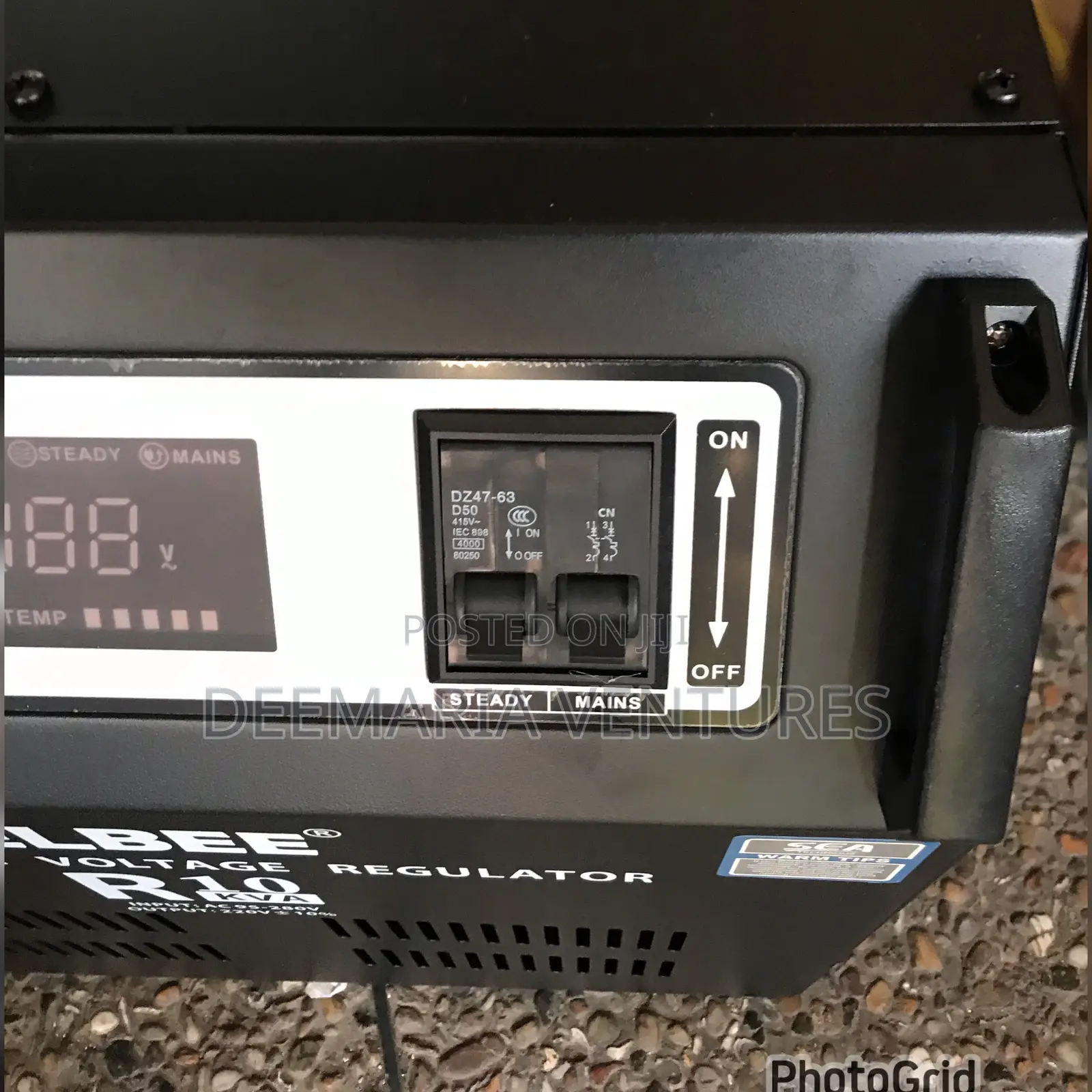Elbee 10kva(10,000w) Automatic Voltage Regulator Stabilizer – R10