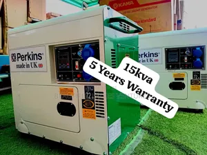 Diesel Fueled 15kva Perkins Generator Built to Last
