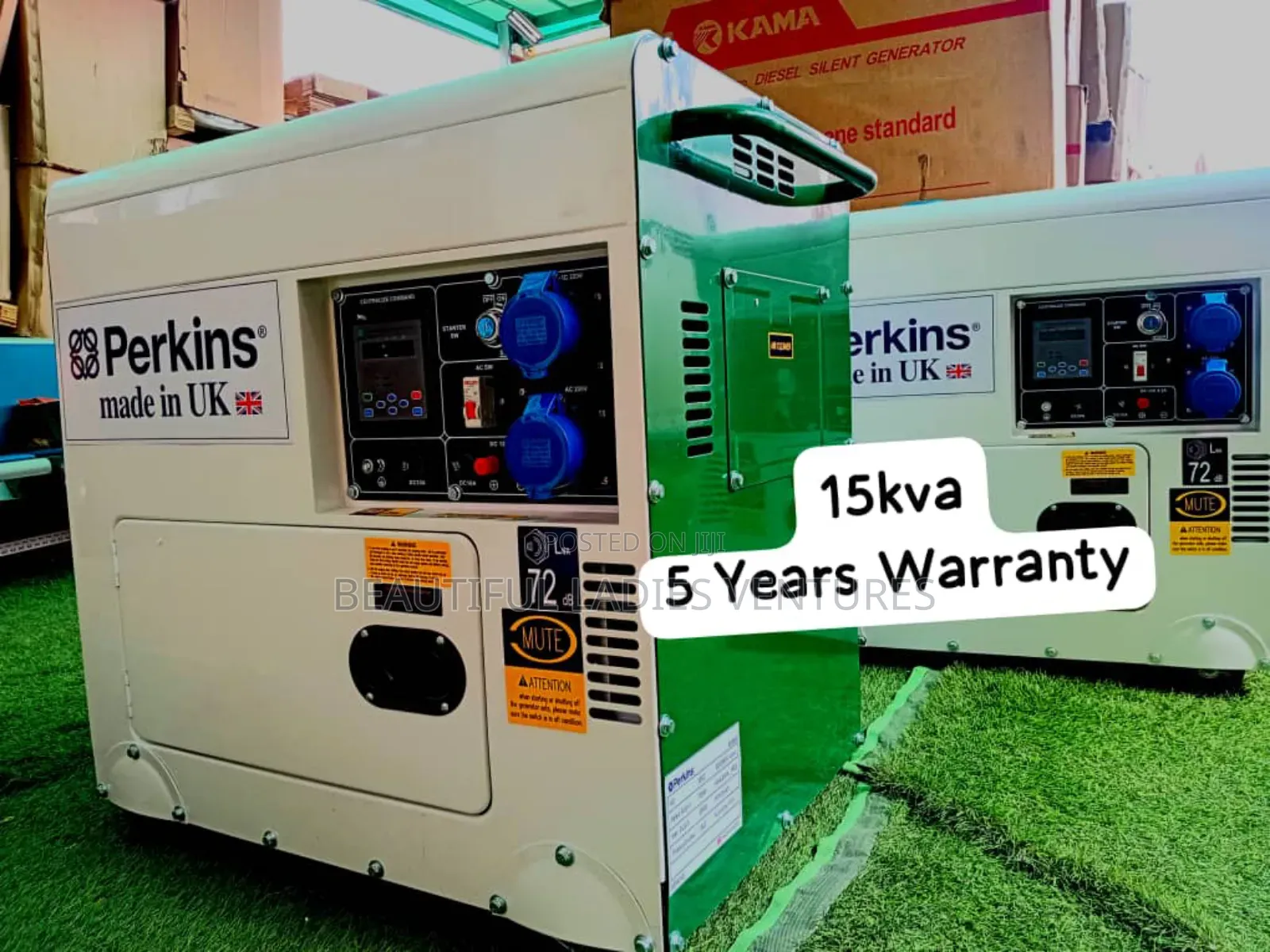 Digital Control 15kva Diesel Powered Perkins Generator