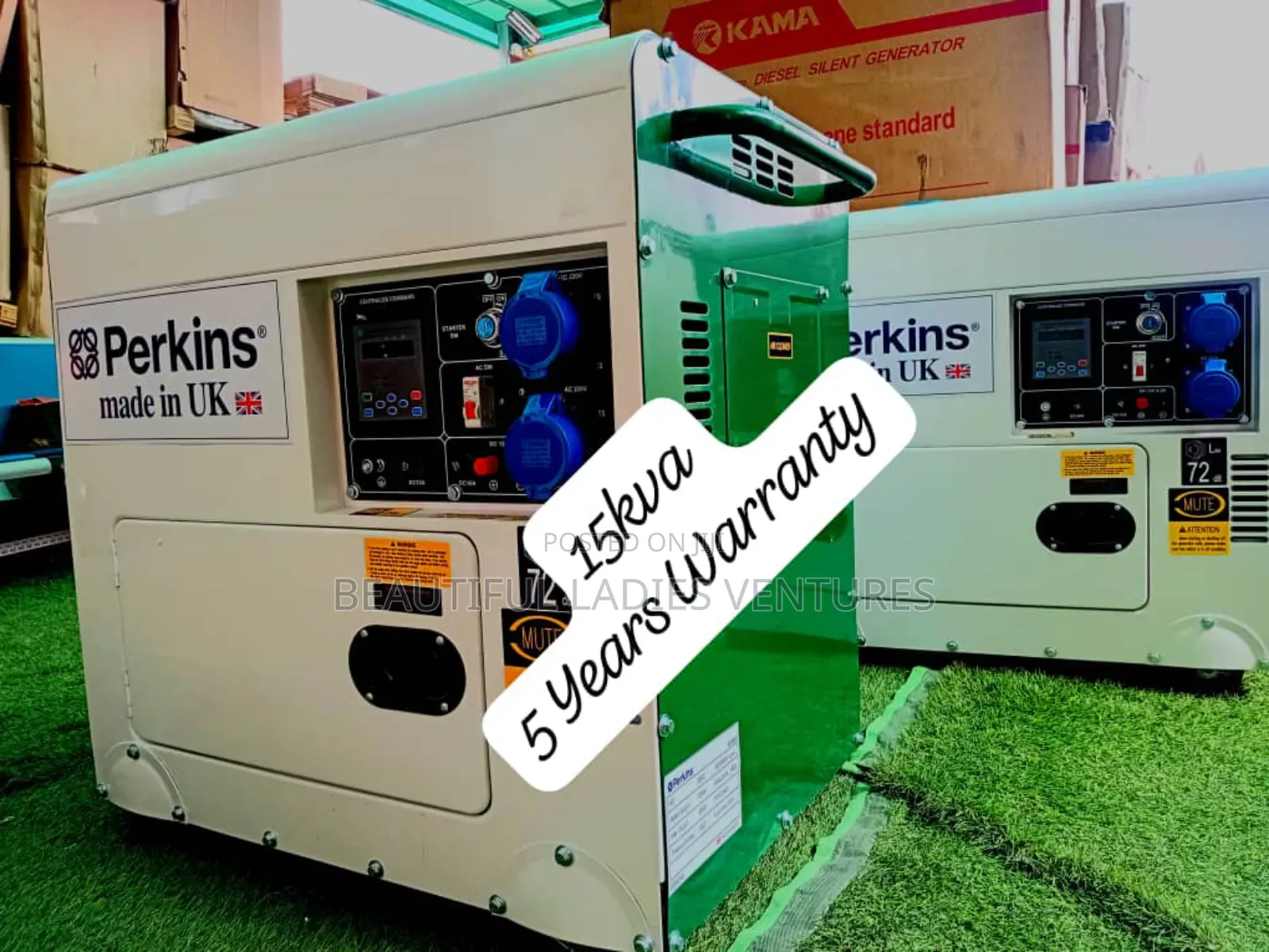 Advanced 15kva Diesel Powered Generator Weather Proof