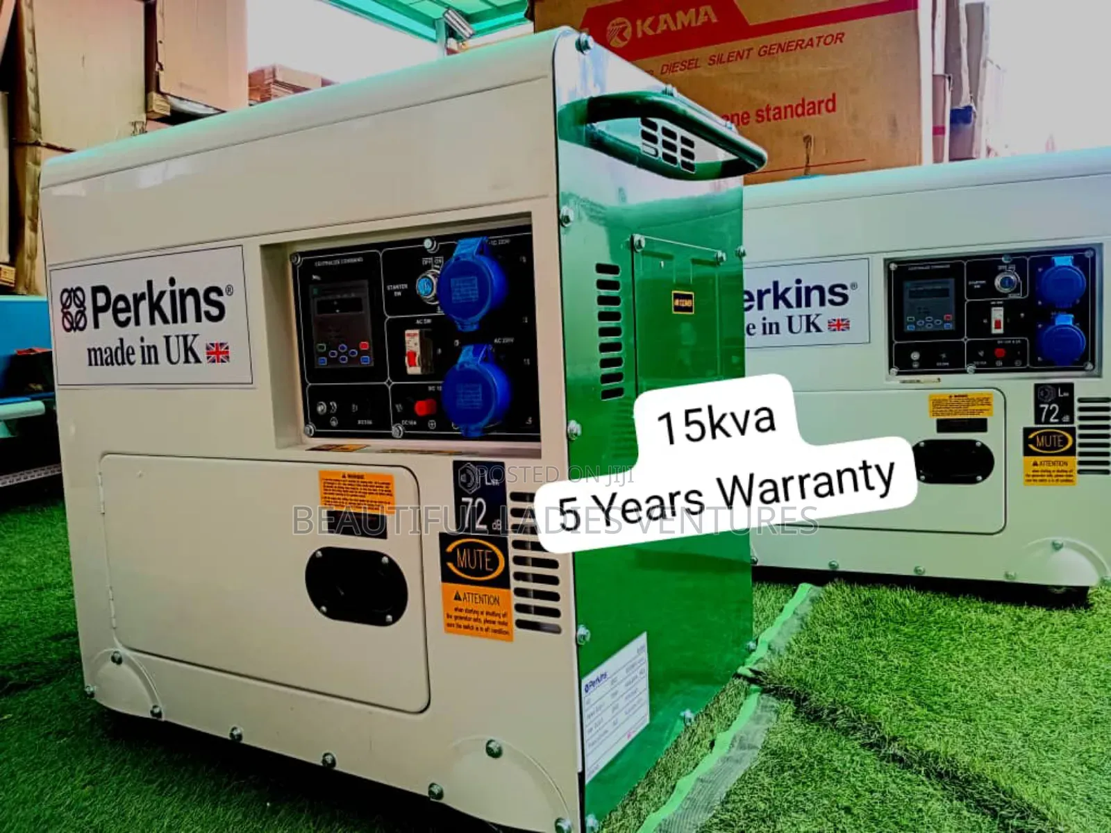 Energy Efficient 15kva Diesel Perkins Generator