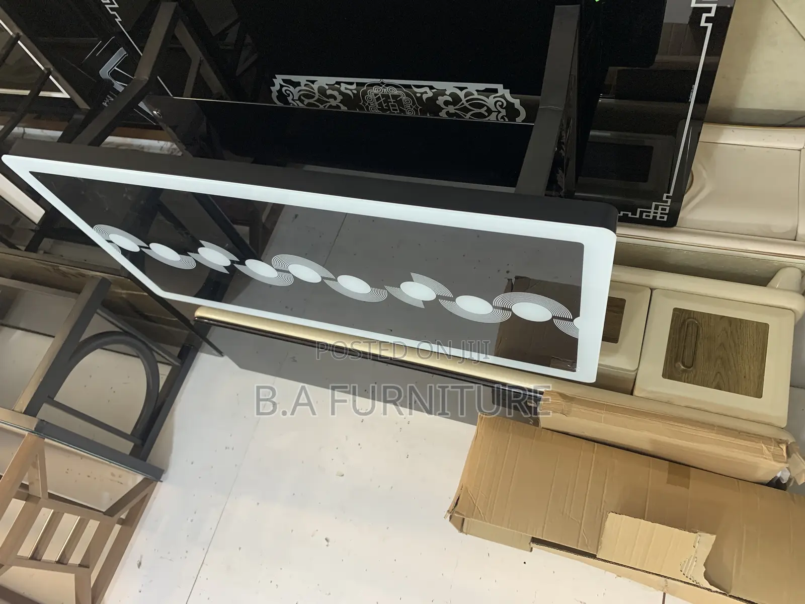 Glass Center Table Small Size