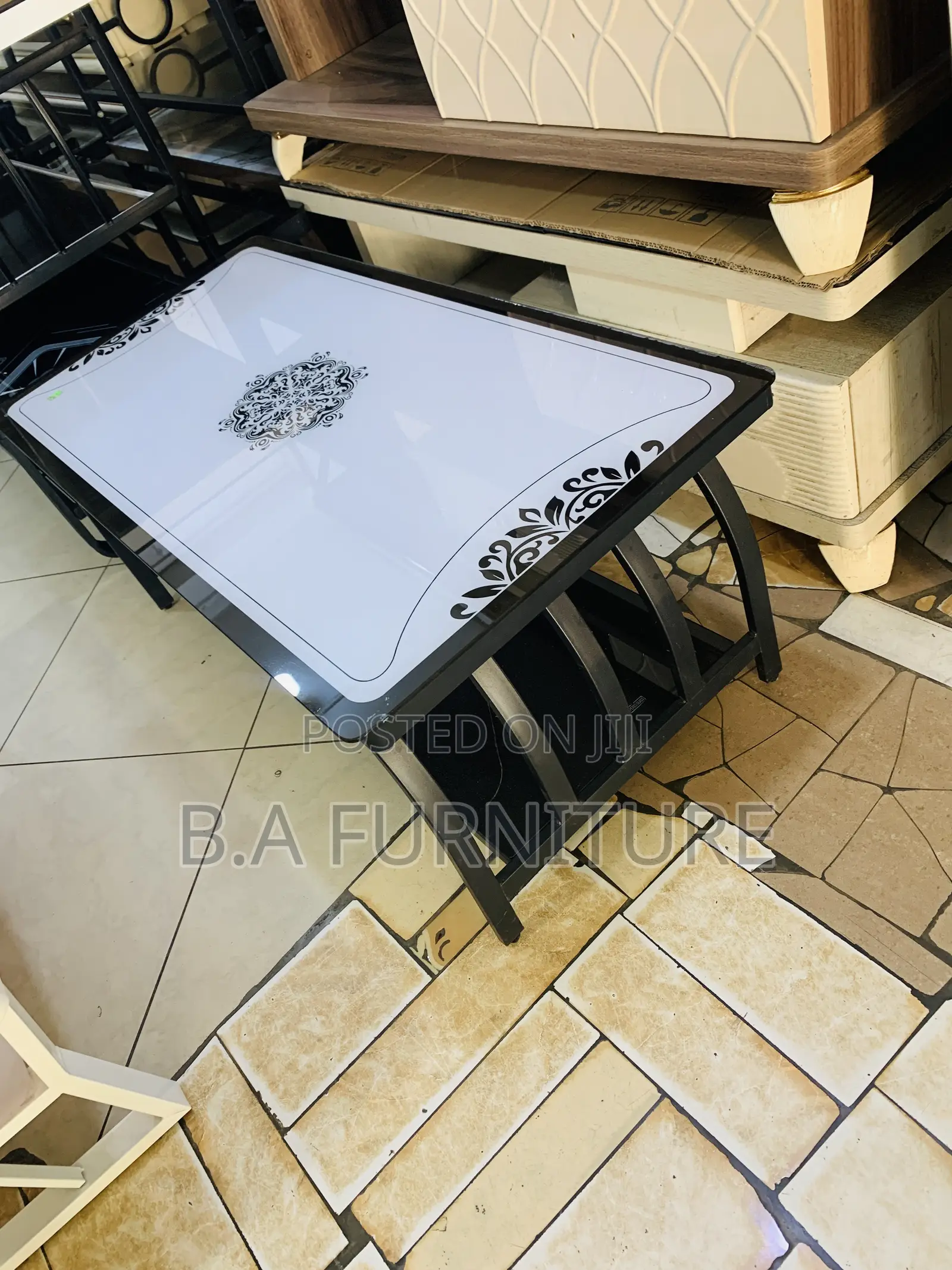 Glass Center Table Small Size