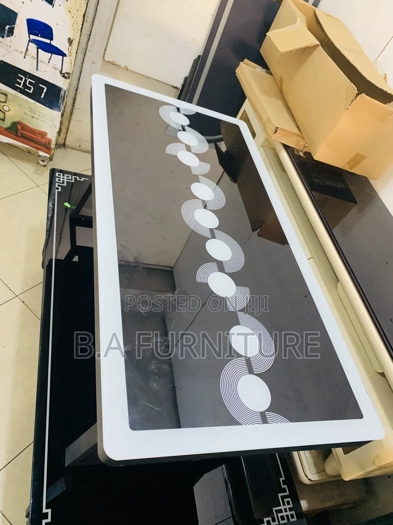 Glass Center Table Small Size