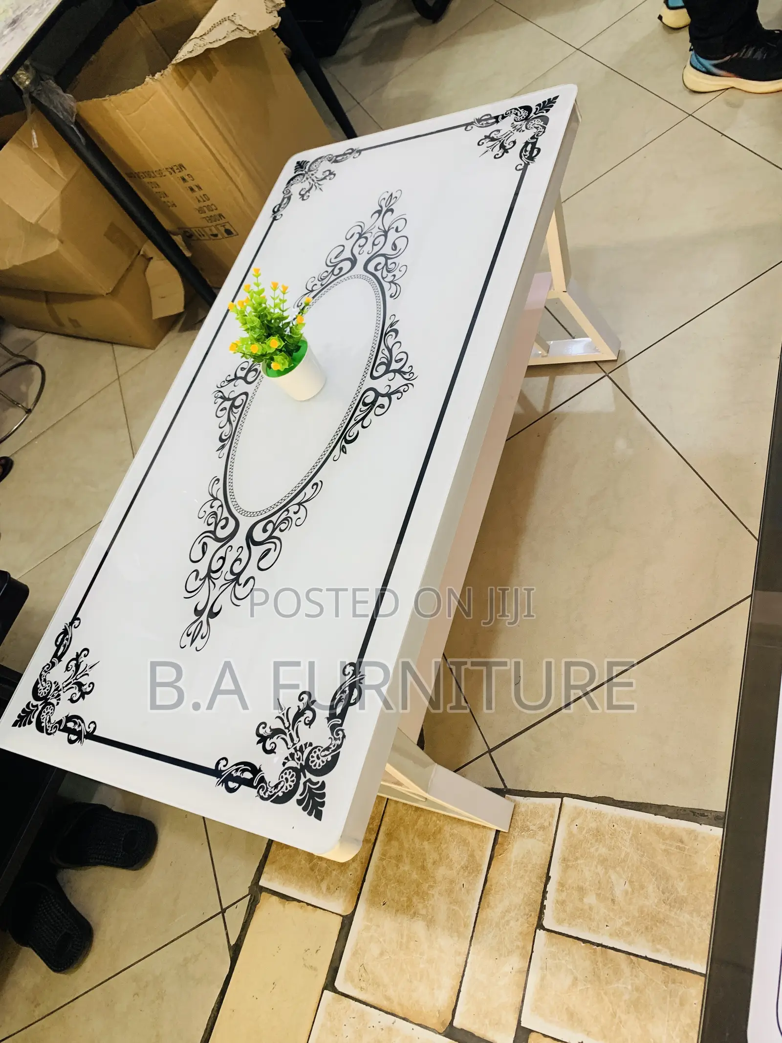 Glass Center Table Small Size