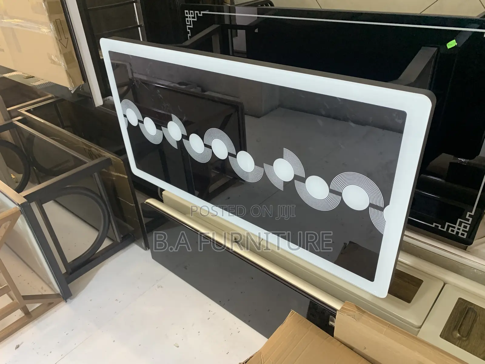 Glass Center Table Small Size