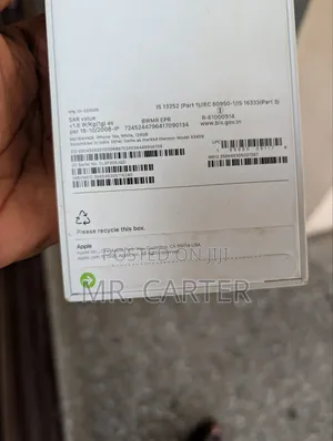 New Apple iPhone 16e 128 GB White