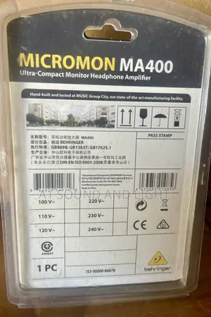 Behringer Micromon Ma400 Amplifier