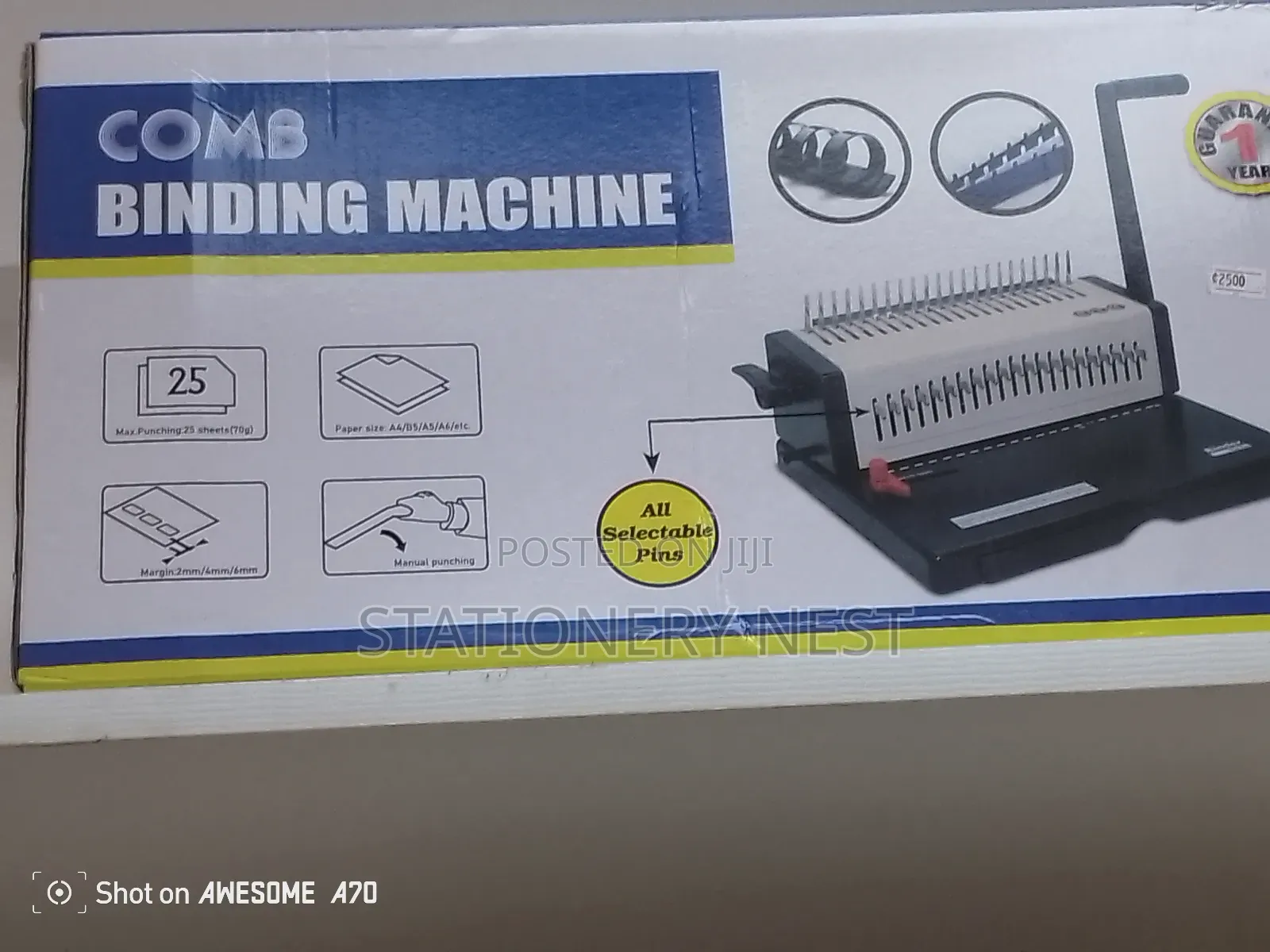 A3 Comb Binding Machine