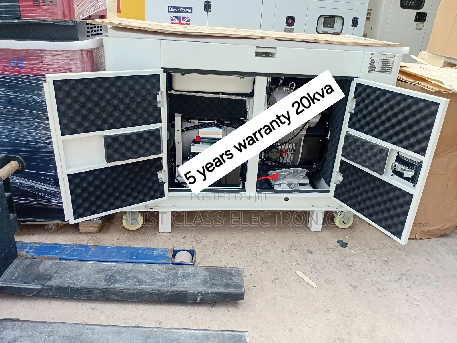 Authentic 20kva Silent Diesel Generator With Low Noise