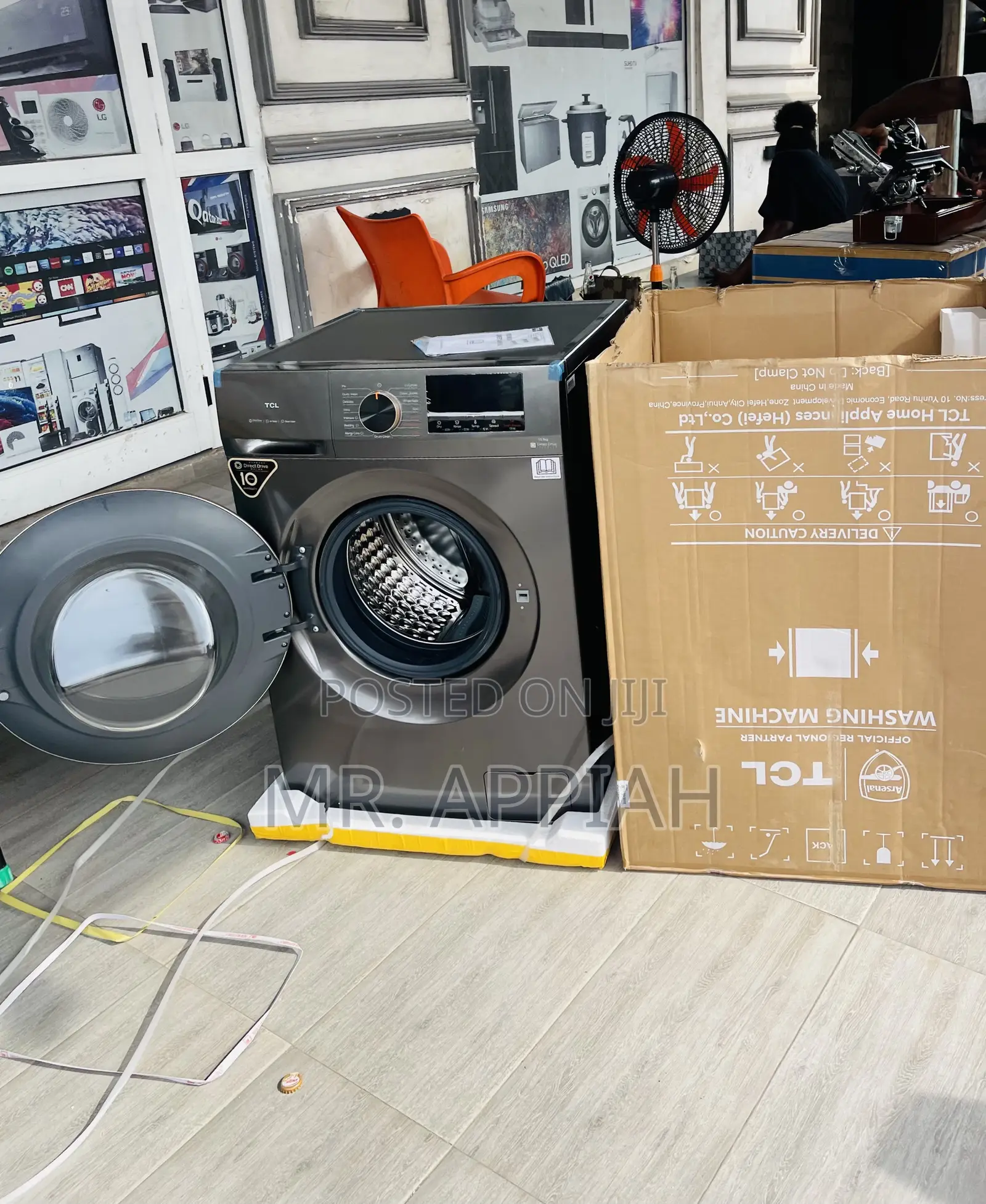 Get Classic TCL 11kg Fully Automatic Washing Machine, Gray