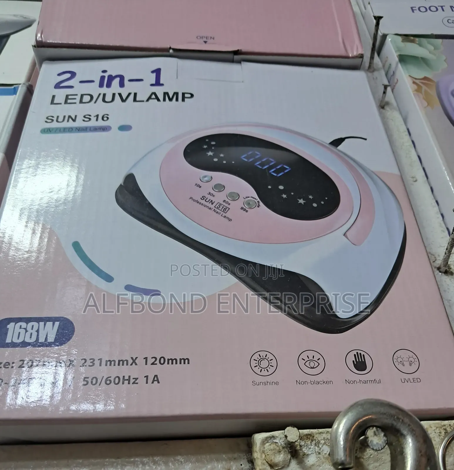 2 in 1 Led/Uv Nail Lamp